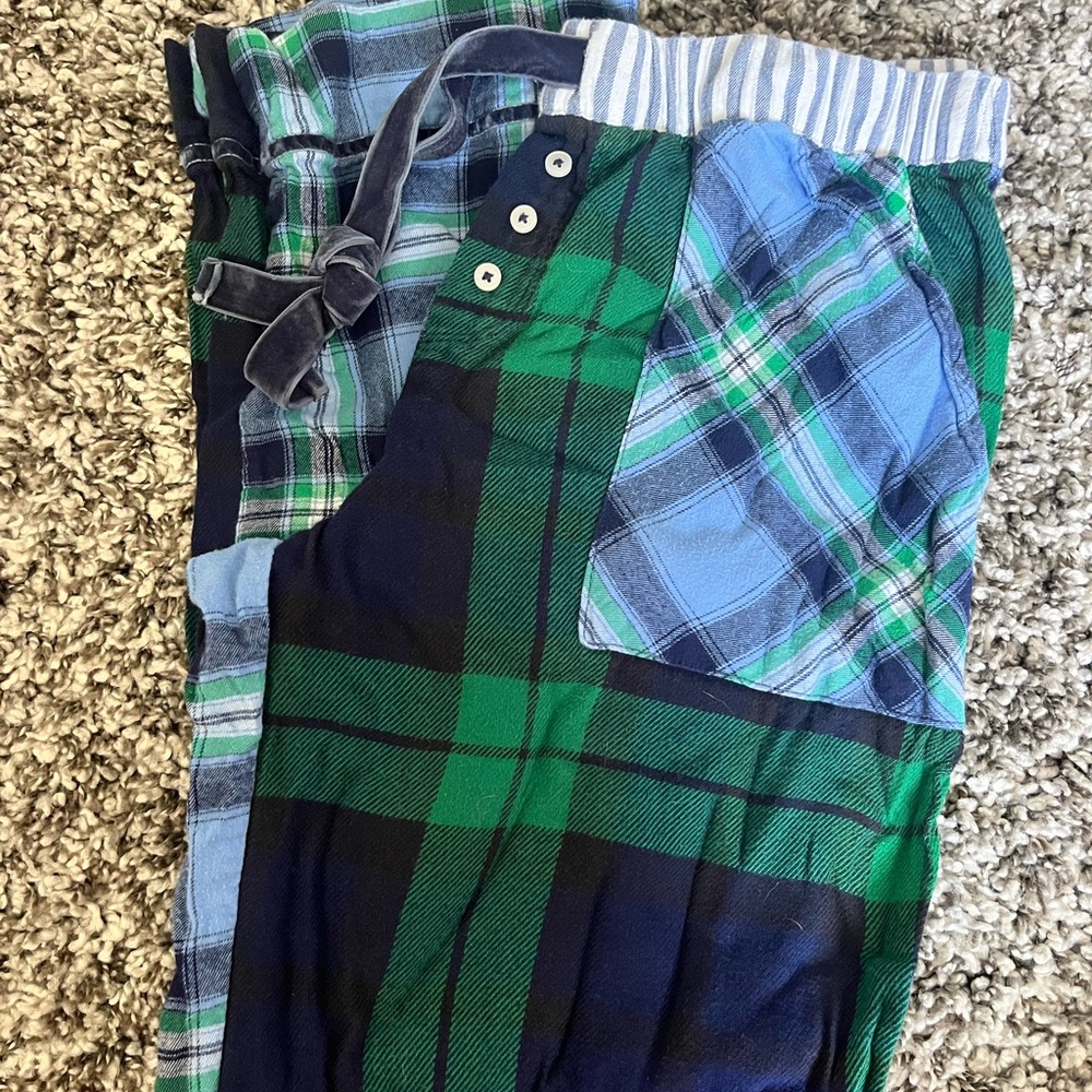 Aerie Patchwork Pajama Pants